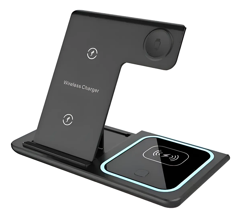 Cargador Inalambrico 3 En 1